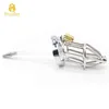 Cockrings CHASTE BIRD Male Metal Stainless Steel Chastity Device Cock Cage Penis Belt With Ring Adult Sex Toys BDSM A311 1124