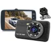 4.0 pouces voiture Dvr Carcorder Full HD 1080P rétroviseur caméra de tableau de bord enregistreur vidéo automatique BlackBox surveillance de stationnement D910