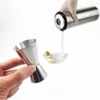 jigger Kitchen Tools Stainless Steel Cocktail Shaker Measure Cup Double head wine measuring device 15 / 30ml JJB10147