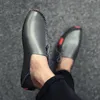 Мужские кожаные туфли мужские мокасины лето осенние мокасины удобные мужские туфли вскользь для вождения сапота Masculino обувь ручной работы
