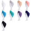 Örgülü Düğümlü Türban Headwrap Toprağı Renkli Bandanas Sıkı Beanies Şapka Kadın Müslüman Hicaps Parti Açık Yumuşak Headcover