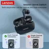 الأصلي Lenovo HT05 TWS Bluetooth أذن سماعات أذن لاسلكية سماعات سماعات الرأس الرياضية مع التحكم في الميكروفون