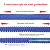 High Quality 16FT-150FT Expandable Garden Hose Magical Telescopic Pressure Car Wash Seamless Ribbon Watering Pipe 210626