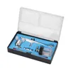 Kit d'aérographe professionnel pour modélisme, peinture artistique avec clé adaptateur G1/8, 2 gobelets fluides, 2 aiguilles, 2 buses, kit d'aérographe 210719