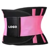 Unisex Waist Trainer Neoprenbälte Viktminskning Cincher Bodyshaper Tummy Control Rem Slimming Sweat Fat Burning Belt Q0913