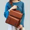 ALNEED حقيبة مصمم حقائب العلامة التجارية الشهيرة حقائب النساء 2021 جودة جلد طبيعي mochila الأنثوية الحقائب المدرسية الفتيات في سن المراهقة Q0528