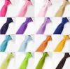 Groom Ties 5CM Fashion 20 Style Silk Ties for Wedding Solid Slim Groom Neck Skinny Tie