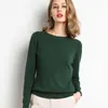 13 Couleurs Pull Femmes Pull O Cou Simple Automne Hiver Tricots Jaune Camel Chandails Coréen Casual Bureau Jumper CR-JM001 211018