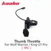 Original Scooter Thumb Throttle Accelerator for Kaabo Wolf GT Wolf Warrior King E-Scooter Spare Parts