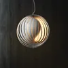 Nordic Nowoczesna Wisząca Lampa Salon Księżyc Sztuka LED Wisiorek Światła Sypialnia Restauracja Bar Luster Zawieszenie Czytanie Dom Decor Lampy