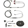 Top SE535 InEar HIFI Earphones Noise Cancelling Headsets Hands Headphones with Retail Package Red Gold 2Colors Earphon7234464