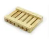 Natural Wooden Soap Dish Anti-slip Bathing Soap Tray Holder Storage Soap Rack Plate Box Container Bath Shower Plate Bathroom