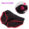 NXY Vibromasseur Érotique Lesbienne Strapon Gode Vibromasseur Sex Toys pour Femme Culotte Strap On Harnais Briefs Anal Plug Dick Adult Shop 1119