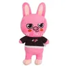 Favor de fiesta Skzoo Peluche Toys Stray Kids 20 cm Dibujos animados Relleno Animal Muñeca Bbokari Leebit Wolf Chan Puppym Niños Adultos Regalo