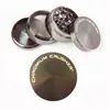 Zinc alloy 40mm 4layer CHROMIUM CRUSHER metal grinder colorful metal tobacco grinder for smoking