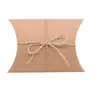 Boîte de papier 9 x 6 cm Emballage cadeau Boîtes de bonbons pour la fête d'anniversaire de mariage Cookies Faveurs Emballage Biscuits de Noël Sac d'emballage LLD11251