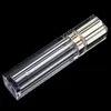 100PCS 8ML Acrylic Refillable Double Wall Square Gold Silver Lip Gloss Tube Empty Lip Balm Oil Bottle DIY Container