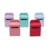 Decoratieve objecten beeldjes 1pc 1 tot 12 verhouding miniatuur mailbox brievenbox Model mini scène rekwisieten (rood / paars / blauw / groen / roze)