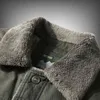 6XL 5XL Winter Mannen Jas Katoen Gewatteerde fluwelen dikke casual losse grote maat revers Houd warm 2111214