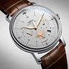 Mens Watches Luxury Watch Brand Switzerland LOBINNI Men Perpetual Calender Auto Mechanical Clock Sapphire Leather relogio L1500896415182