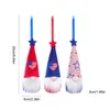 Decoration Doll, 3pcs/set Plush Patriotic Standing Figurine 4th Of July Gift Decorations American Independence Day Gnomes