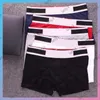 Klassieke Letters Print Heren Boxers Shorts Luxe Onderbroek Man Zacht Comfortabel Merk Boxers 5 Kleuren Ondergoed ZONDER DOOS 210042801T