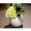 Top Quality Touch Butterfly Orchid Potted Set Artificial Hydrangea Silk Flowers Bonsai Plants Pot Culture Wedding Home Decor Decor2062859