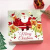 Wesołych Świąt Boże Narodzenie Candy Boxes Santa Claus Snowman Chocolate Prezent Pakowanie Box Torba Boże Narodzenie Nowy Rok Partia Favors Supplies