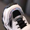 Çocuk Sneakers Yeni Moda Net Nefes Spor Koşu Ayakkabıları Çocuk Erkek Kız Eğitmenler Marka Tasarım Kış Pamuk Ayakkabı G220422