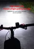 Bisiklet Işıkları Işık 300 Lümenler Bisiklet Far 120dB Korna USB Şarj Edilebilir Su Geçirmez Güvenlik Uyarı Ön lamba Bisiklet Aksesuarları
