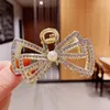 Vrouwen Elegante Vintage Rhinestone Parels Geometrische Metalen Haar Klauwen Zoete Haarhouder Clips Hoofdband Mode Haaraccessoires