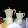 150 ml aluminiumlegering kaffebryggare Moka Pot for Home Kitchen Use Manual