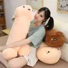 Trick Penis Plush Toy Simulation Boy Dick ie Real-life Hug Pillow Фаршированные сексуальные интересные подарки для подруги 220115