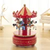 Carousel Music Box Girlfriend Birthday Gift Craft Jewelry Creative Cartoon Children s Toys Music Box Home Decoration Accessories 210319