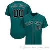 Custom Man Baseball Jersey Broderad Stitched Team Any Name Any Number Uniform Size S-3XL 06