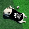 juchiva Designer Pet Clothes Sweater Dog Apparel Four Seasons Small and Medium Dogs Hoodie Labrador French Bulldog Jacket Clothing 5 Color Wholesale Black S A219