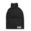 Mochila 2021 lona para meninas coreano estudante estudante estudante feminino preto back pack bolsas mochilas femininas #yj