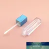 20st 5ml Clear Empty Lip Gloss Tube DIY Square Portable Flytande läppstift flaska Kosmetisk behållare skalpaket