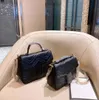 여성 핸드백 어깨 가방 3 사이즈 진짜 가죽 고품질 레이디 패션 Marmont 가방 정품 CrossbodyPurses 배낭 토트