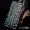 Luxus -Leder -Lederbuch -Flip -Koffer für iPhone 12 Pro Max 7plus 8 12 Mini Magnetic Crocodile Cover Funda für iPhone 11 Pro max1225306