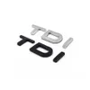 Crome Black Letters TDI TOD LIMPELA BLACHES DE FENDERS emblema emblema emblema para Audi A3 A4 A5 A6 A7 A8 S3 S4 R8 RSQ5 Q5 SQ5 Q3 Q7 Q8324E