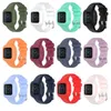 12 Kolory Miękkie Pasy silikonowe Bransoletka Watchband Bransoletka Nadgarstek Wodoodporny Nadgarstek Sport Kobiety Mężczyźni dla Garmin Vivofit Fit JR3 JR 3 JR.3 Smart Watch Band