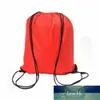 Sac de livre d'école de cordon de polyester Garçons Filles Enfants Adulte Gym PE Kit Sack Dance Portable Travel Shopping Pouch Bag Prix usine conception experte Qualité Dernier style