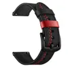 20 22mm läderrem för Garmin Venu 2 Plus SQ för Samsung Galaxy Watch 3 41mm 45mm Active2 Gear S3 Strap Armband för Huawei Watch 3 / GT 2 Pro Amazfit Watchband