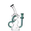 Super Cool Glass Bong Hookahs Reclaimer DAB Oil Rig Water Pipe met 14mm Quartz Banger