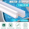 Other Bath & Toilet Supplies 1M/2M Silicone Bathroom Water Stopper Shower Dam Non-slip Dry And Wet Separation Flood Barrier Door Bot