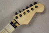 Deluxe Custom Shop Ch E-Gitarre, Ahorn-Griffbrett, Lindenholz-Korpus, Standard-Fabrik-Schwarz-Hardware, 6 Saiten, Musikinstrumente