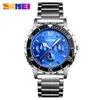 Armbanduhr Skmei Fashion Sport Watch Männer Luxus Quarz Armbanduhr wasserdichte Edelstahl Armband Uhren Watches