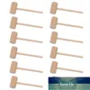 15Pcs Practical Wooden Cake Hammers Mini Round Food Crab Seafood Mallets