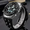 Binzi Sports Men Watch Digital LED Electronic Watches Top Brand Luxury Military Quartz Wristwatch Relogio Masculino Clock 2020 G1022